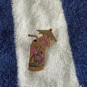 Colorful La Croix Enamel Pin